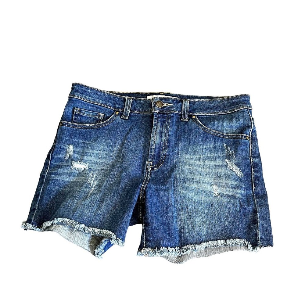 Boston Proper Blue Denim Shorts